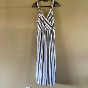 American Eagle Striped Jumpsuit size M